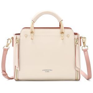 2363 Cowhide Leather Crossbody Handbag Satchel Style Purse Classic